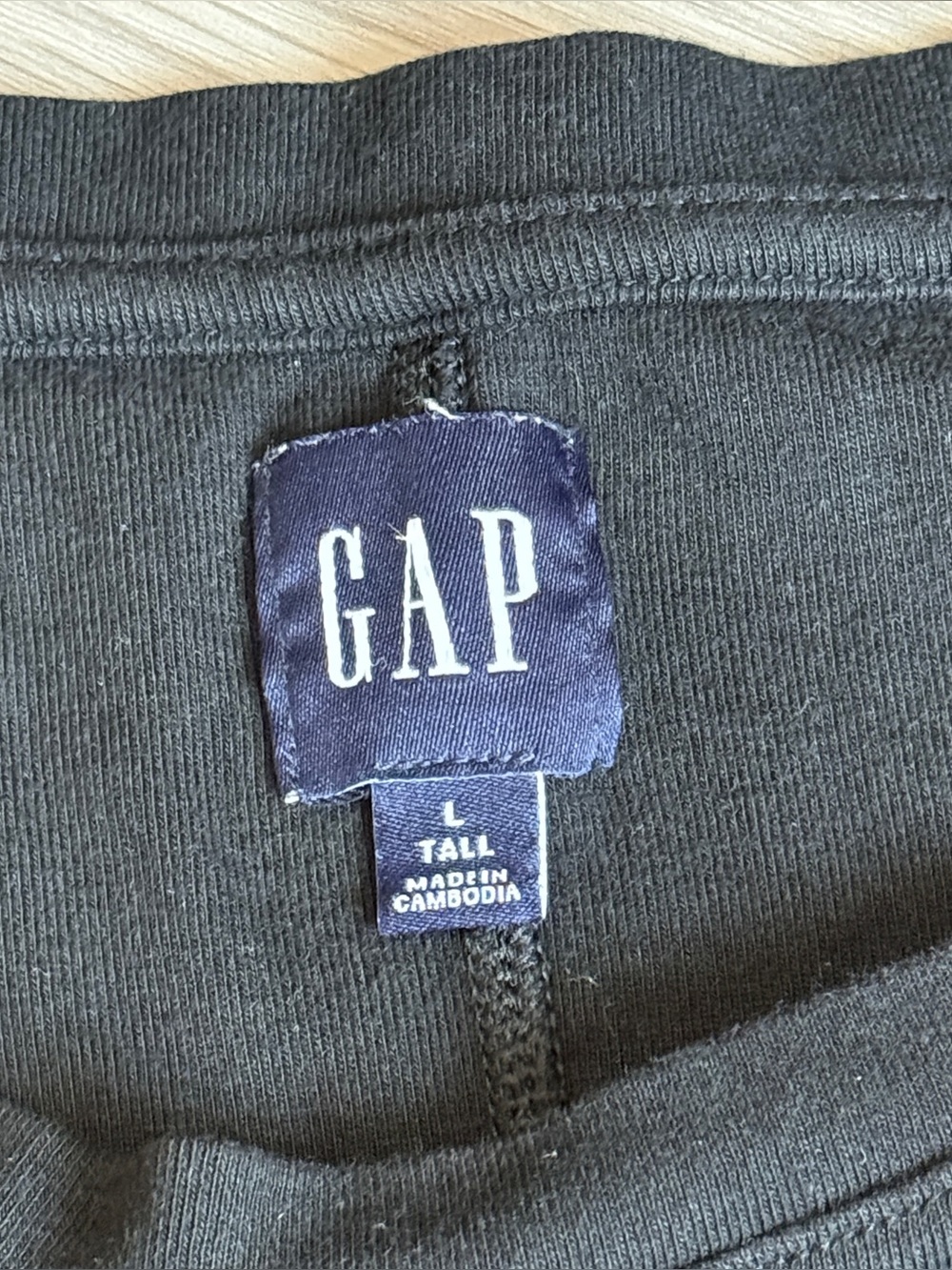 Gap Elbow Sleeve T-Shirt Dress – Size L Tall – Black - Picture 3 of 7